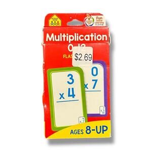 School Zone Multiplication Flash Cards